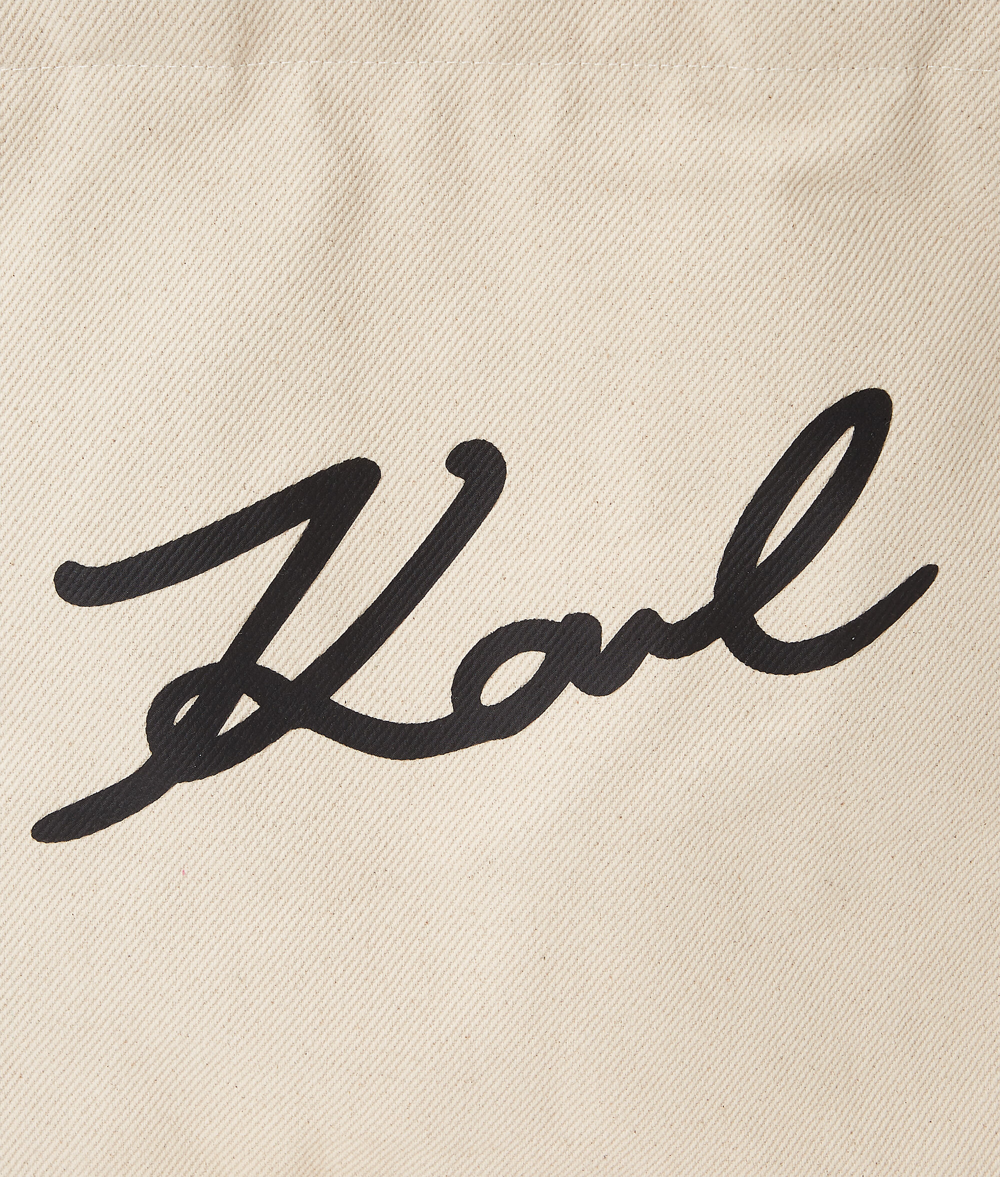 (image for) Concise K/SIGNATURE CANVAS SHOPPER